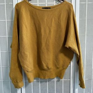 Catherine Malandrino yellow sweater size S
